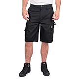 Lee Cooper Workwear Herren Klassische Mehrfachtaschen Cargo Shorts,...