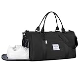 Feelhap Sporttasche Reisetasche,Sport Duffel Bag mit Nassfach &...