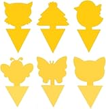 Fliegenfalle Gelbsticker, 60x Fruchtfliegenfalle, Fliegen FäNger,...