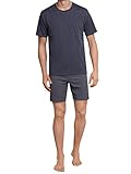 Schiesser Herren Schlafanzug kurz Rundhals - Nightwear Set