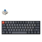 Keychron K12 60% Layout Hot-Swappable Bluetooth Wireless/USB Wired...
