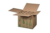 5x Flaschenversandkarton Weinkarton für 12 Weinflaschen (PTZ Zertifikat -...