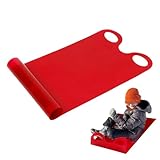 Schneeschlitten für Kleinkinder, Rollschlitten | Tragbare, rollende...