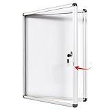 Swansea 4xA4 Schaukasten Abschliessbar Innen Magnetisch Infotafel für die...