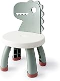 Balama Kinderstuhl aus Kunststoff, Dinosaurier, Grün, 25,3cm Sitzhöhe,...