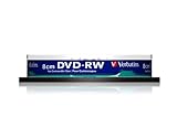 Verbatim DVD-RW 8 cm Inkjet Printable 1.4 GB, 10er Spindel