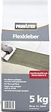 Primaster Flexkleber Grau 5kg Fliesenkleber für Wand- & Bodenfließen...