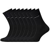 Camano 8 Paar Socken Unisex 3642 CA-SOFT Cotton ohne Gummidruck Damen und...