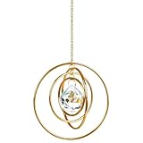 Sonnenfänger Kristall für Fenster,mit 4 Kreisen Drehender Kristalls...