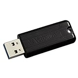 Verbatim PinStripe USB-Stick, 128GB, USB 3.2 Gen 1, USB Speicherstick,...