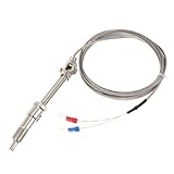 POPETPOP 2M Wasserdichter Temperatursensor Typ mit Kabel Rostfreie Sonde...