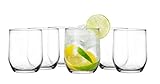 Glasmark Krosno Gläser 6er Set 0,3 Liter Cocktailgläser Cocktail...