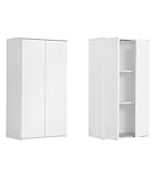 mokebo® Mehrzweckschrank 60 cm Breite 'Der Schlanke', schmaler...