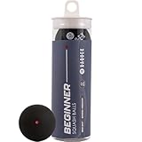 Raquex Squashbälle im 3er-Tube – 4 Geschwindigkeitsoptionen – Elite...