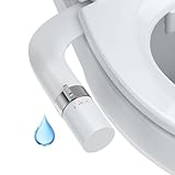 Bidet Aufsatz, Slim Nicht Elektrisch Bidet Toilettenaufsatz mit Einziehbare...