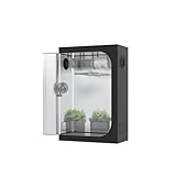 The Grow Deluxe D600 Growzelt 120x60x180 cm - Indoor Anbauzelt mit...