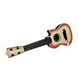 FUNOMOCYA Realistische Kindergitarre aus Kunststoff Spielerisches...