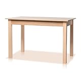 smart Esstisch 70x120 cm Eiche, Küchentisch ausziehbar bis 160 cm,...