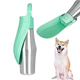 Wasserflasche für Hunde beim Spaziergang – auslaufsicherer...