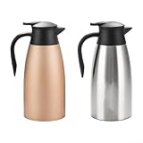 Isolierter Wasserkocher mit hoher Kapazität, 2 l, Edelstahl, perfekt für...