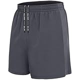 BOOJO Sporthose Herren Kurz Hosen Schnell Trocknend Sport Shorts mit...