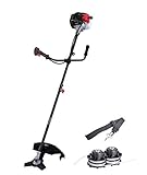 Scheppach Benzin Motorsense BCH3300-100PB mit 2 Spulen | 2in1...