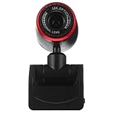 UKCOCO USB Webcam mit Autofokus und 360° Drehbarem Kopf HD Live Streaming...