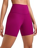 CRZ YOGA Butterluxe Damen Radlerhose Kurze Sporthose High Waist Yoga Sommer...