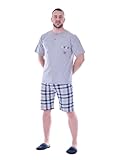 TIMILJA 12236 S Schlafanzug Herren kurz Sommer Pyjama Sets mit...