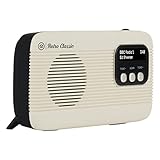 VQ Retro Classic DAB/DAB+ Digital & FM Radio – Bluetooth 5.0 &...