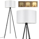 AUQUEE LED Stehlampe Wohnzimmer, 15W Dimmbar Stehleuchte, Moderne...