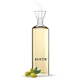 Olietta Tropf- und auslaufsichere Ölflasche aus Glas - 500 ml Ölflasche...