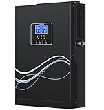 novopal 5500W Solar Hybrid Wechselrichter DC 48V auf AC 220V/230V mit 100A...