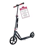 HUDORA BigWheel Style 230 Scooter - Stabiler Aluminium-Roller mit großer...