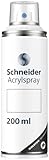 Schneider Paint-It 030 Supreme DIY Acryllack (hochdeckende Sprühfarbe,...