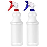 Sprühflaschen 1000ml Kunststoff Sprühflasche Einstellbarem Fein...