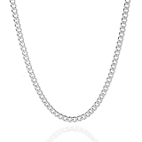 QUADRI - Elegante Kette Herren aus Panzerkette - Halskette Herren Breite...