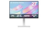 LG, 27 Zoll, Ultrafine Display, Monitor, UHD 4K 3840 x 2160, IPS, HDR10,...