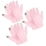 Sibba 3 Paar Feuchtigkeitsspendende Handschuhe Für Die Nacht Touchscreen...