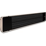 TROTEC Dunkelheizstrahler IRD 1200 Terrassenstrahler Schwarzstrahler...