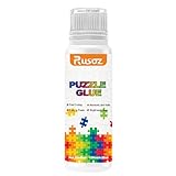 Rusoz Puzzle Kleber Transparent, Puzzlekleber für 1000-3000 Teile Schnell...