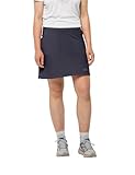 Jack Wolfskin Damen Hilltop Trail Skort W Rock, Graphite, 42