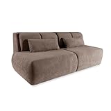 MEBLINI Sofa mit Schlaffunktion - Schlafcouch Ausziehbar - Schlafsofa mit...