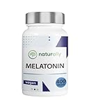 naturally 0,5mg Melatonin Tabletten 400 bioaktive Melatonintabletten -...