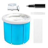 Faltbare Badewanne,Freistehende warme Spa Badewanne | Auslaufsichere...