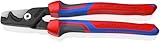 KNIPEX StepCut XL Kabelschere mit Stufenschnitt mit Comfort-Griffen...