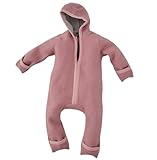 ALAVYA HOME® WALKOVERALL, Baby Wollwalk-Overalls aus Natur 100%...