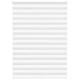 Zebrarollo Weiß 155x200 cm Stoffbreite 150,9 cm Polyester Moderner...