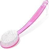 DecorRack 1 Stück Rosa Badebürste mit Borsten, langer Griff zum Peeling...