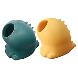 ARTIBETTER 2 Stück Teiliges Silikoniertes Eiertrenner Cartoonartiger...